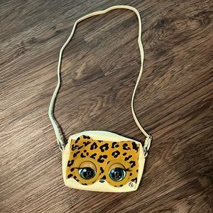 Girls cheetah purse with motion and audio sounds